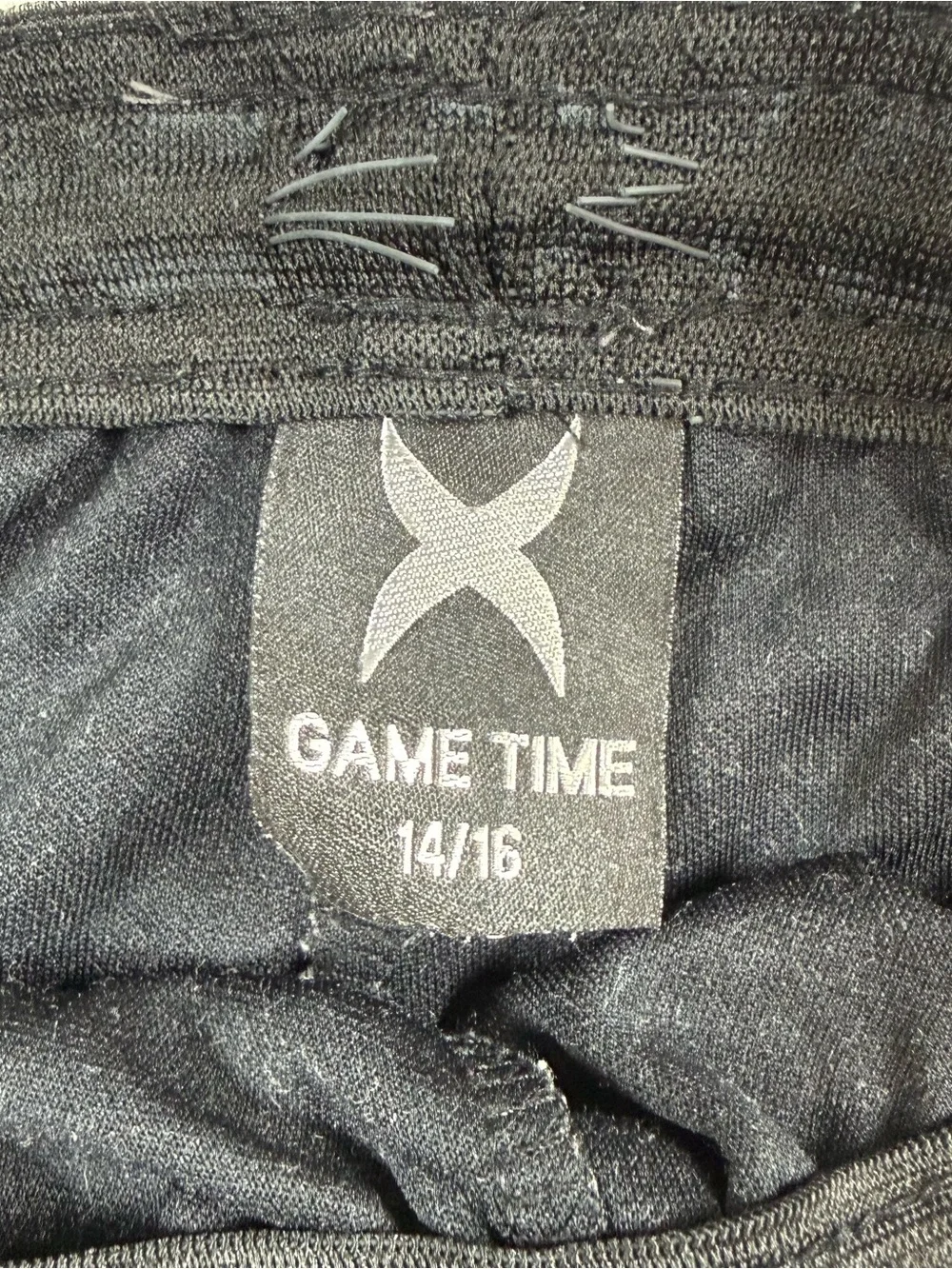 Game Time Gray Joggers with Black Side Panels